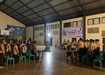 Ramah Tamah Warnai Rangkaian Peringatan HUT Pramuka ke-64 di Kwarran Cilongok