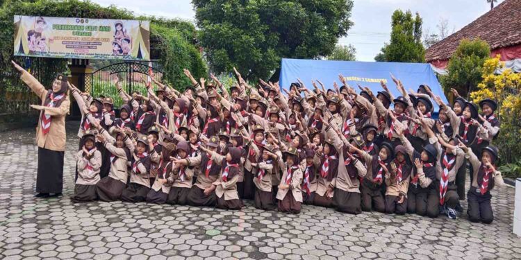 Pangkalan SD Negeri 2 Somagede Gelar Persari Gudep, Latih Jiwa Kepemimpinan dan Tanggung Jawab