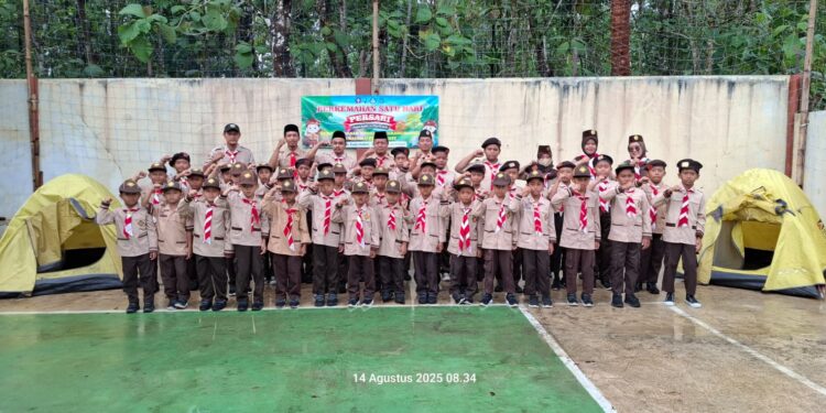 SDN 3 Karangmangu Kwarran Purwojati Semarakkan Hari Pramuka dengan Persari Penuh Makna