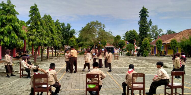 SD Negeri Karangtalun Lor Kwarran Purwojati Gelar Persari 2025, Rayakan Hari Pramuka ke-64 dengan Penuh Semangat