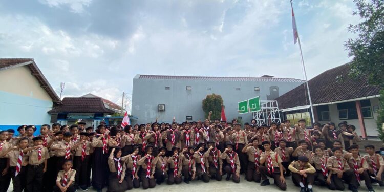 Perjumsa SMP Muhammadiyah 3 Purwokerto: Tempa Generasi Tangguh dan Peduli Lewat Semangat Pramuka