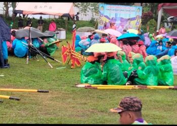 Kontingen Kwarran Purwojati Ikuti Jelajah Galang Jambore Cabang Banyumas dengan Semangat Tinggi