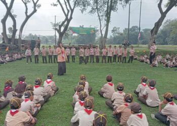 291 Pramuka Siaga Antusias Ikuti Scouting Skill Kwarran Somagede Tahun 2025