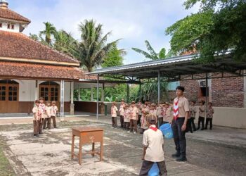 Pangkalan SD Negeri Kanding Gelar Persari Gudep, Latih Jiwa Kepemimpinan dan Kekompakan Barung