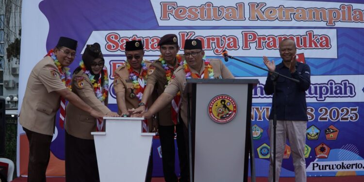 Festival Satuan Karya Warnai Peringatan Hari Pramuka ke-64 Kwarcab Banyumas