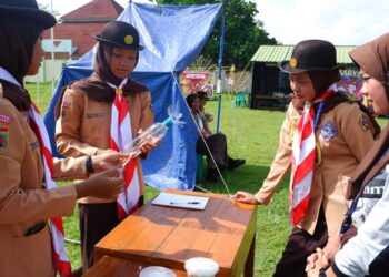 Gudep SMA Negeri 1 Sokaraja Gelar Wirakarya dengan Kreasi Teknologi
