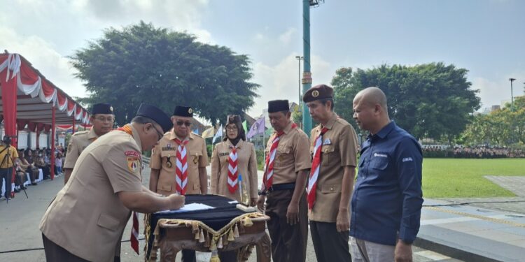 Kwarcab Banyumas dan Bank Indonesia Teken MoU Pramuka Cinta, Bangga, Paham Rupiah