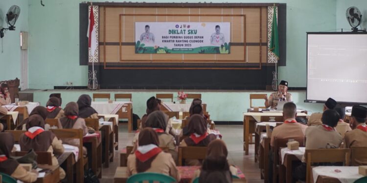 Kwarran Cilongok Selenggarakan Diklat SKU Bagi Pembina Gugus Depan