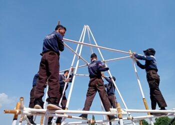 Semangat Kontingen SMKN 1 Purwojati di Festival Kendalisada Banyumas 2025