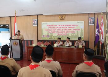 Kwarcab Banyumas Sambut Kunjungan Studi Tiru Kwarcab Way Kanan, Lampung