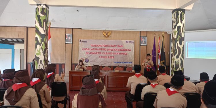 Tingkatkan Kualitas Pembina, Kwarcab Banyumas Gelar Karangpamitran Andalan Binawasa se-Banyumas