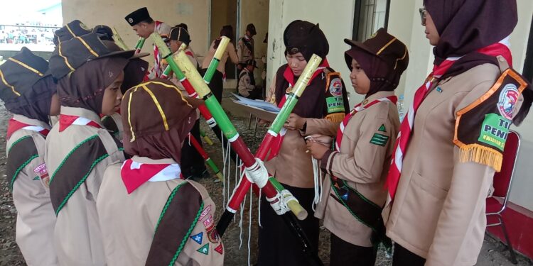 Kwarran Sokaraja Gelar Penilaian Pencapaian Pramuka Garuda 2025