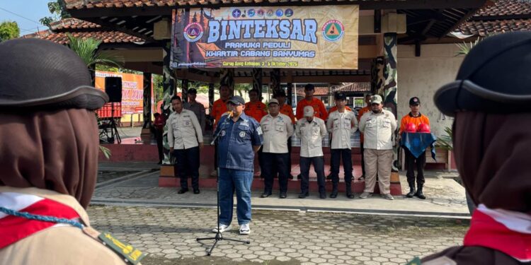 Ketua Kwarcab Banyumas Buka Kegiatan Bimtek SAR Pramuka Peduli