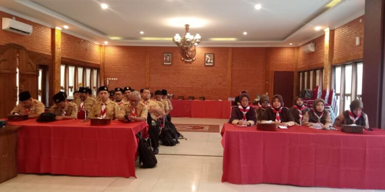 Binasatuan Kwarcab Banyumas Gelar Sosialisasi Tata Kelola dan Kegiatan Sako