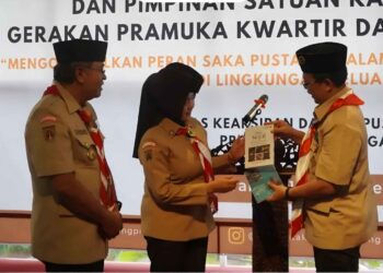 Buku Merah Padu Saka Banyumas Jadi Sorotan di Pelantikan Saka Pustaka Kwarda Jateng