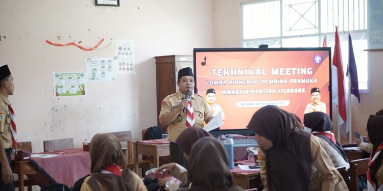 Teknikal Meeting Lomba Pioneering Pembina Se-Kwarran Cilongok