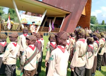 Pramuka Siaga Purwojati Ikuti Gladian Pemimpin Barung (Dianpinrung) Kwarcab Banyumas 2025