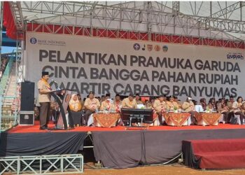 Pelantikan Akbar Pramuka Garuda Banyumas Ukir Rekor MURI, Begini Respon Kwarnas Gerakan Pramuka