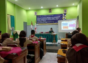 Tingkatkan Kompetensi Jurnalistik, Puluhan Penggalang dan Pembina Ikuti Pelatihan Menulis Berita