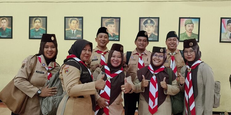 Pengukuhan Narakarya Pembina 2025, Kwarran Kedungbanteng Turut Cetak Pembina Terlatih