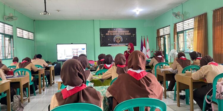 Workshop Kehumasan dan Pelantikan Duta Humas Kwartir Ranting Purwokerto Barat “Tampil, Terlihat, Terpercaya” Berlangsung Sukses