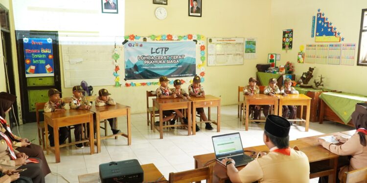 Kwarran Cilongok Gelar Lomba Cepat Tepat Pramuka Siaga Tahun 2025