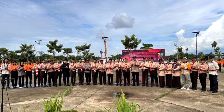 UBALOKA se-Binwil Banyumas Gelar Apel HUT ke- 39 dan Latihan Gabungan