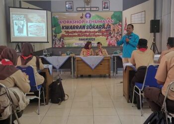 Kwarran Sokaraja Gelar Workshop Kehumasan Upaya Bangun Citra Digital Gugus Depan