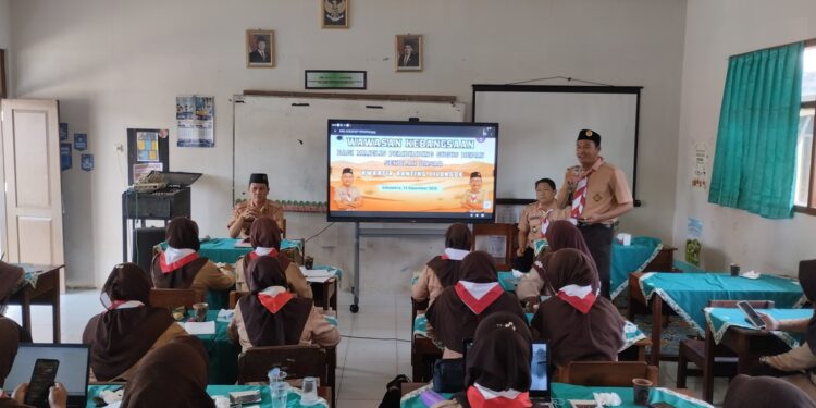 Kwarran Cilongok Gelar Wawasan Kebangsaan bagi Majelis Pembimbing Gugus Depan SD