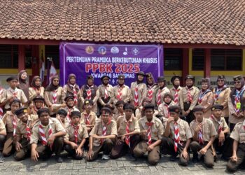 SLB Kuncup Mas Jadi Tuan Rumah Pertemuan Pramuka Berkebutuhan Khusus 2025