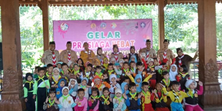 Kwarran Cilongok Berpartisipasi dalam Gelar Prasiaga Hebat Kwarcab Banyumas 2025