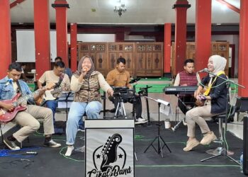 Cikal Band Meriahkan Doa Bersama Lintas Sektoral Kecamatan Cilongok