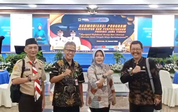 Kwarcab Banyumas Hadiri Harmonisasi Digitalisasi Kearsipan dan Literasi Masyarakat Provinsi Jawa Tengah 2026