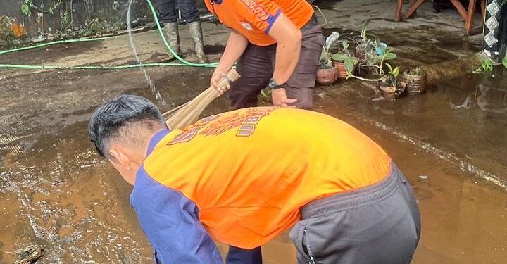 Pramuka Peduli dan Ubaloka Banyumas Ambil Peran Penanganan Banjir dan Longsor di Purbalingga
