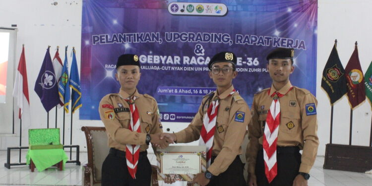 Pengurus Baru Racana UIN Saizu Didorong Implementasikan Scout for SDGs