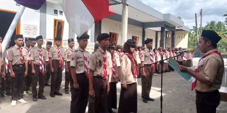 Pelantikan Dewan Ambalan Ali bin Abi Thalib dan Fatimah Az-Zahra MA Al Hidayah Purwojati Periode 2025–2026 Resmi Digelar