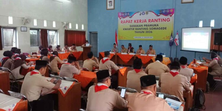 Kwartir Ranting Somagede Gelar Rakerran, Sahkan Program Kerja Tahun 2026