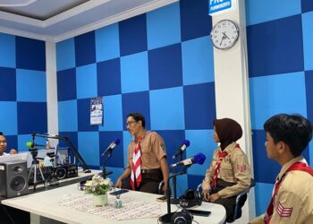 Pramuka Manusa Sokaraja “Guncang” Studio RRI: Membentuk Karakter Islami di Tengah Gempuran Era Digital
