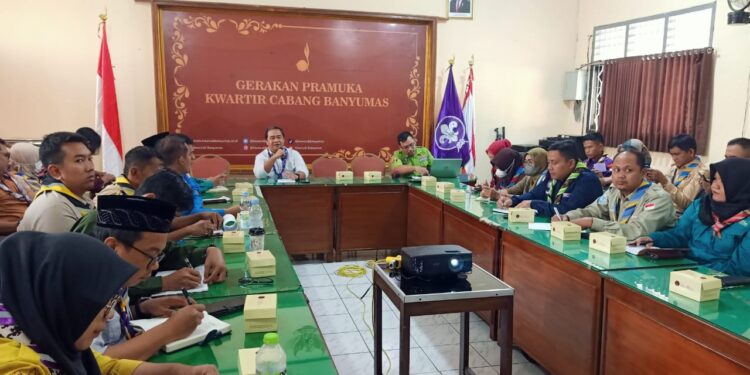 Kwarcab Banyumas Gelar Rapat Koordinasi PIC Ayo Pramuka Kwarran