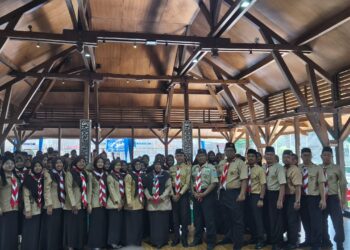 Ratusan Penegak Asah Skill Public Speaking di HUT Ambalan Pandawa Srikandi SMA Negeri 1 Purwokerto