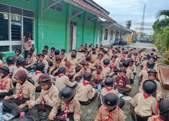 Pramuka Penggalang SDN 1 Sokaraja Wetan Tempa Karakter melalui Perkemahan Kamis–Jumat