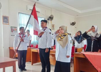 48 Pembina Dikukuhkan sebagai Kontributor Jurnalistik, Kwarran Kembaran Perkuat Publikasi Kegiatan Pramuka
