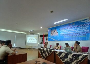 Kwarcab Banyumas Paparkan Best Practice Pramuka Garuda di FGD Binamuda Kwarda Jateng