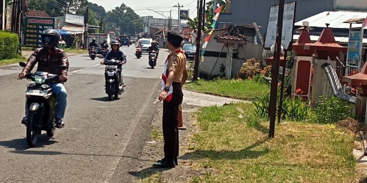 Pramuka Sokaraja Aktifkan Posko APPKBL, Layani Pemudik dan Warga