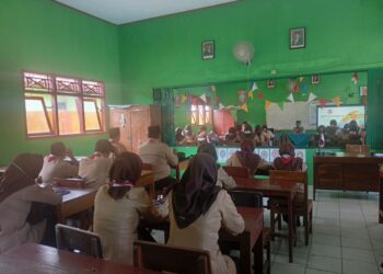 Sosialisasi KTA Ayo Pramuka Kwarnas di SDN 1 Purwojati Perkuat Pendataan Anggota Pramuka