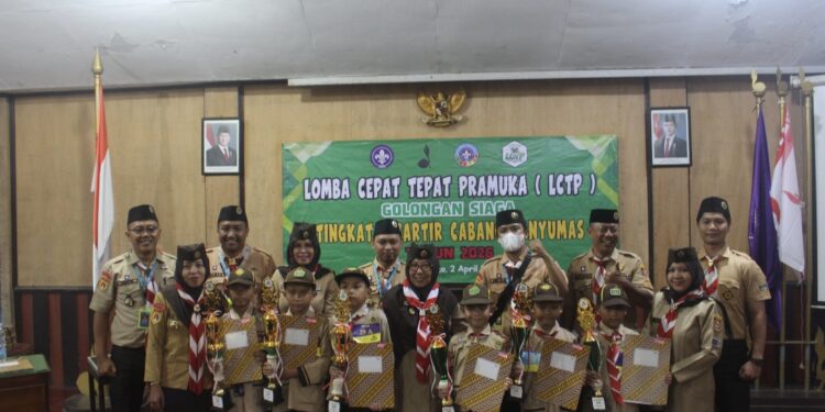 Ratusan Pramuka Siaga Banyumas Ikuti LCTP, Ini Daftar Juaranya