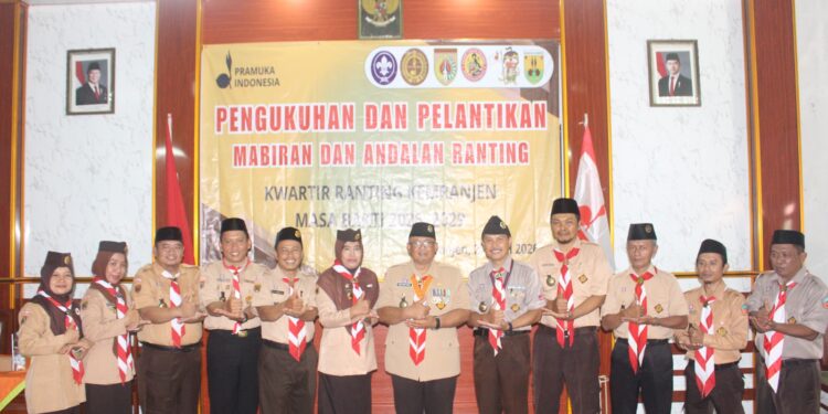 Kwarcab Banyumas Dukung Estafet Kepemimpinan Baru Kwarran Kemranjen