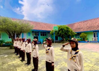 Matangkan Persiapan, Pangkalan SDN Ledug Gelar Gladi Resik Jelang Pesta Siaga Kwartir Cabang Banyumas Tahun 2026