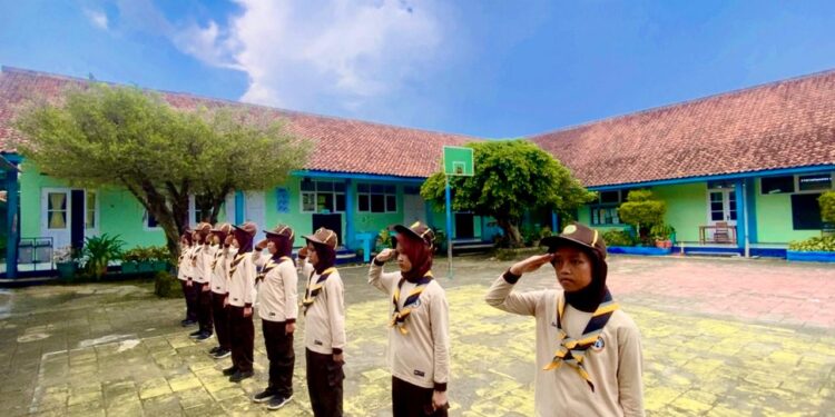 Matangkan Persiapan, Pangkalan SDN Ledug Gelar Gladi Resik Jelang Pesta Siaga Kwartir Cabang Banyumas Tahun 2026