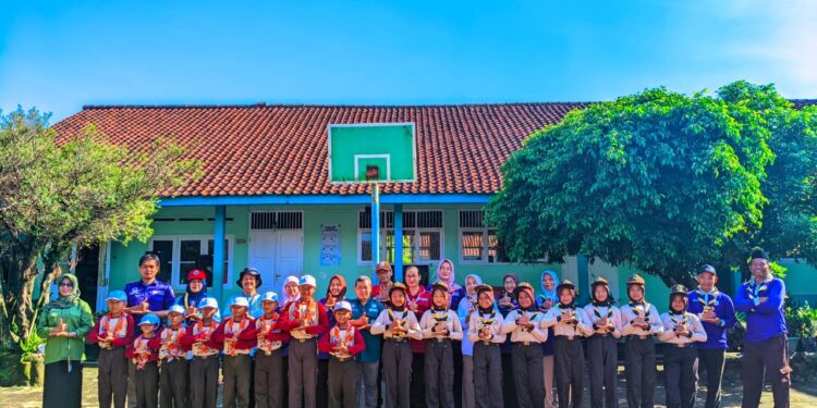 Barung Merah Putra SDN 2 Pliken Masuk 10 Besar Pesta Siaga Tingkat Kwarcab Banyumas